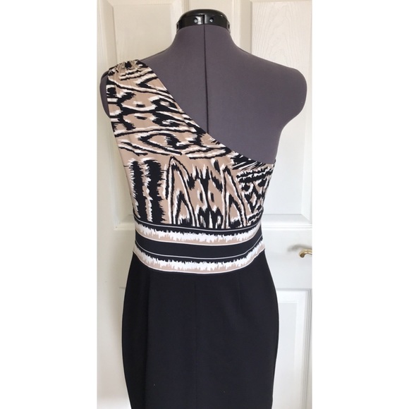 BCBGMaxAzria One Shoulder Dress - Picture 9 of 16